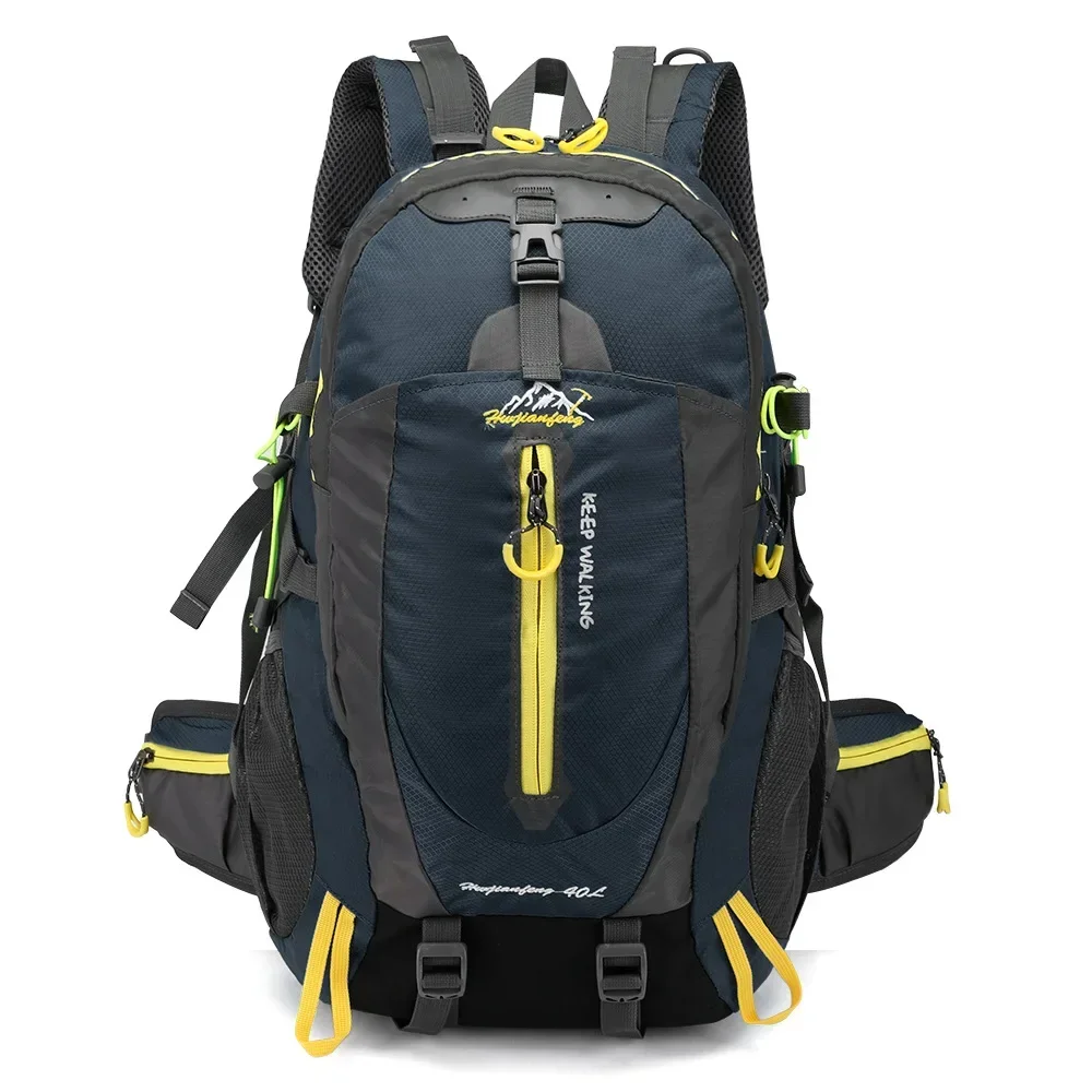 40L Water Resistant Travel Backpack for Hiking Camping Trekking Climbing Lightweight Laptop Daypack Men Women Outdoor Rucksack