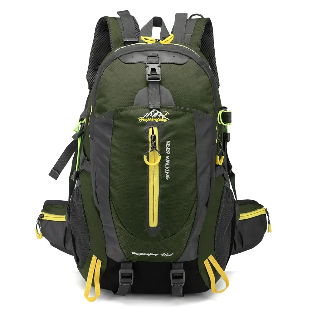 40L Water Resistant Travel Backpack for Hiking Camping Trekking Climbing Lightweight Laptop Daypack Men Women Outdoor Rucksack