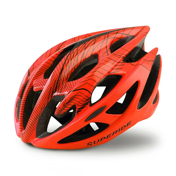 SUPERIDE Ultralight Riding Cycling Helmet In-mold Road Bike Mountain Bike Helmet Men Women MTB Bicycle Helmet
