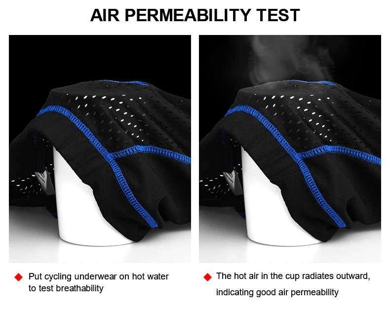 X-TIGER Cycling Underwear 5D Breathable Padded Gel Bike Shorts Men MTB Anti Slip Leg Grips Riding Cycling Shots Ciclismo