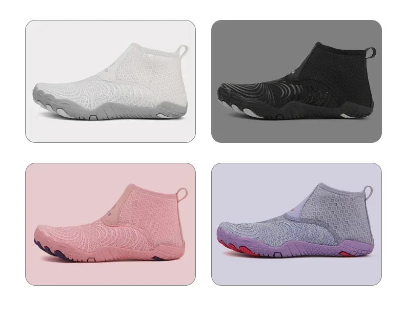 Unisex High Top Barefoot Beach Aqua Shoes Swimming Water Boots Outdoor Sport Hiking Wading Sneakers Fitness Diving Surf Sandals