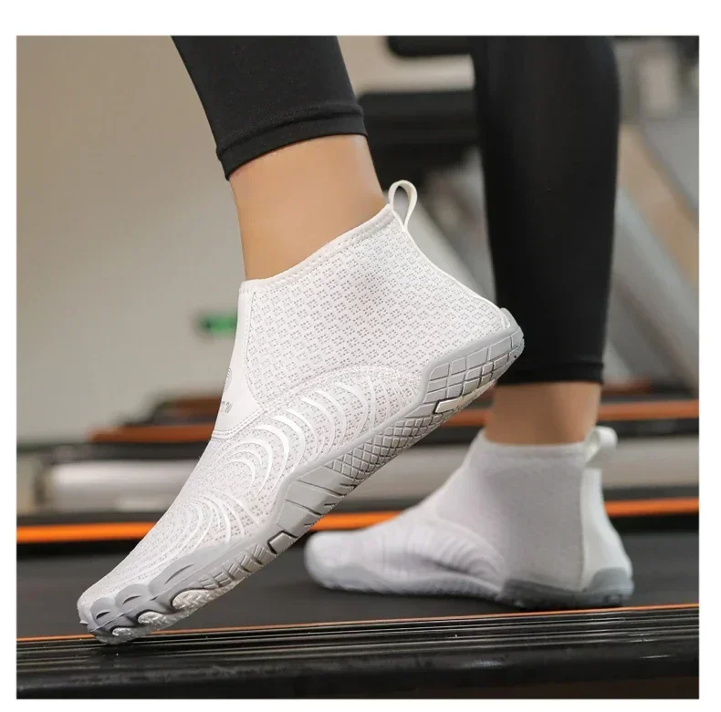 Unisex High Top Barefoot Beach Aqua Shoes Swimming Water Boots Outdoor Sport Hiking Wading Sneakers Fitness Diving Surf Sandals