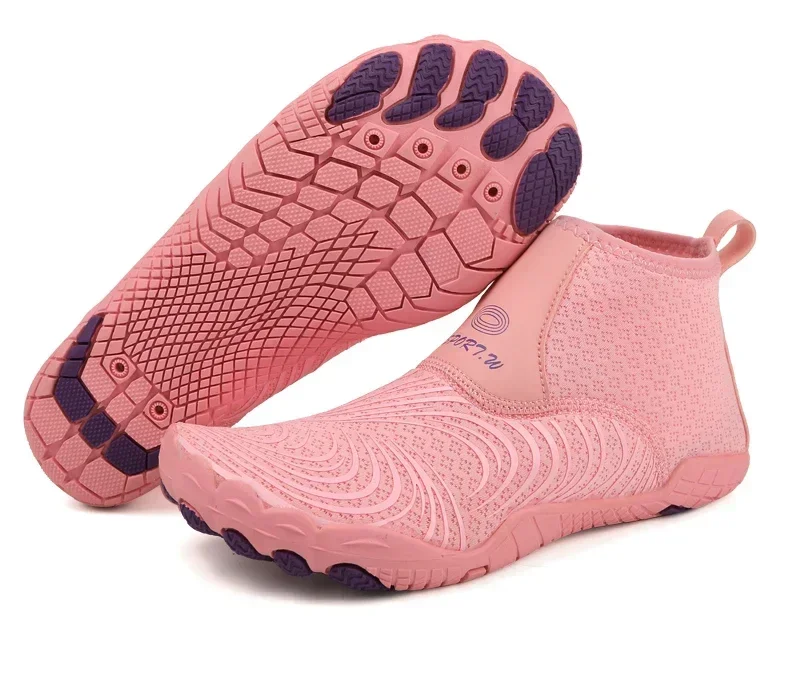 Unisex High Top Barefoot Beach Aqua Shoes Swimming Water Boots Outdoor Sport Hiking Wading Sneakers Fitness Diving Surf Sandals