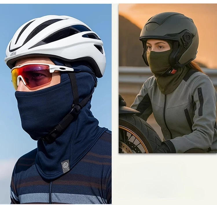100% Merino Wool Balaclava Neck Gaiter Thermal Unisex Merino Wool Face Ski Mask Warm Breathable Outdoor Gear Cycling Hiking