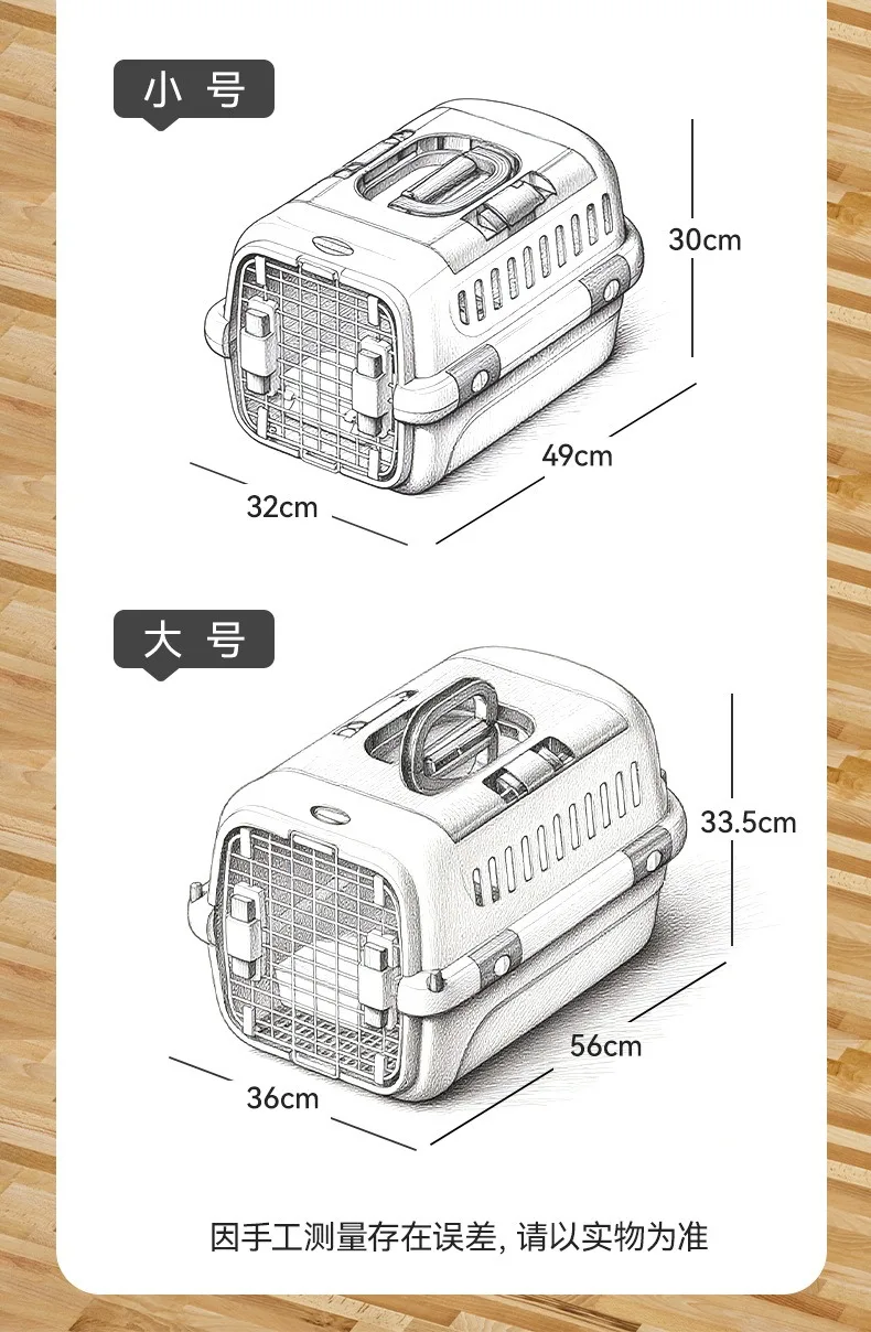 2025 New Cat Carrier Airline Approved,Portable Pet Carrier TSA Approved for Travel,Anti-Anxiety Outdoor Cat Bag for Car,Home Use