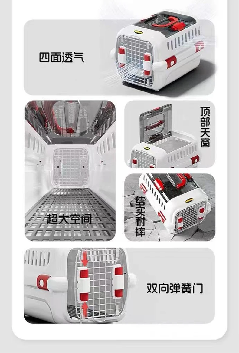 2025 New Cat Carrier Airline Approved,Portable Pet Carrier TSA Approved for Travel,Anti-Anxiety Outdoor Cat Bag for Car,Home Use