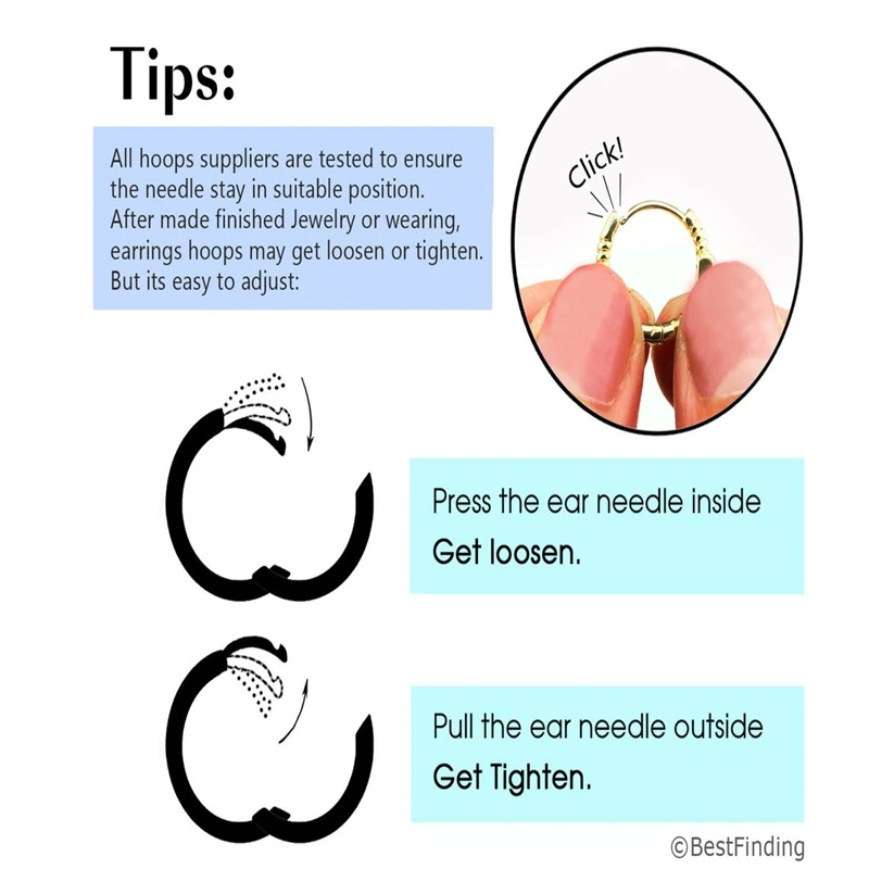 Minimalist CZ Cartilage Perforation 925 Sterling Silver Ear Needle Twist Round Earring Hoop Ear Buckle Gold Earrings For Women