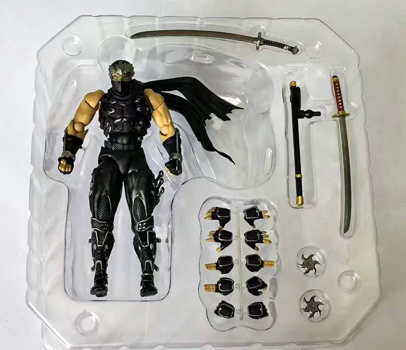 Amazing Yamaguchi Articulated Action Figure Ryu Hayabusa Ninja Gaiden 1/12 Scale Collectible Model For Hobby Collection