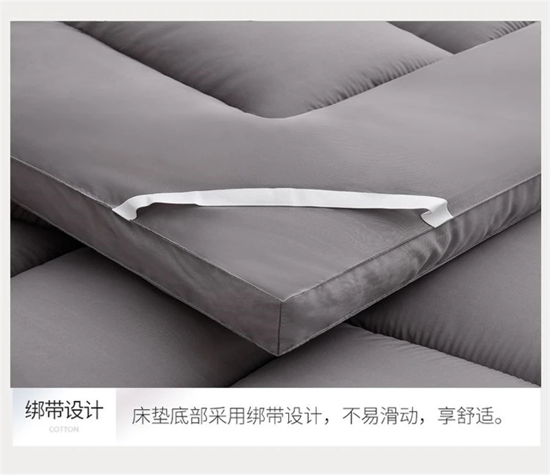 Thicken Fluffy Autumn Winter Mattress Toppers Queen Soft Warm Mattress Pad King Living Room Mat Car Sleeping Mats Field Camp Mat