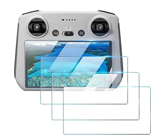 1-3Pcs Tempered Glass For DJI Mini 3 4 5 PRO RC RC2 Remote Controller Screen Protector Scratch-Proof Film For DJI RC Accessories