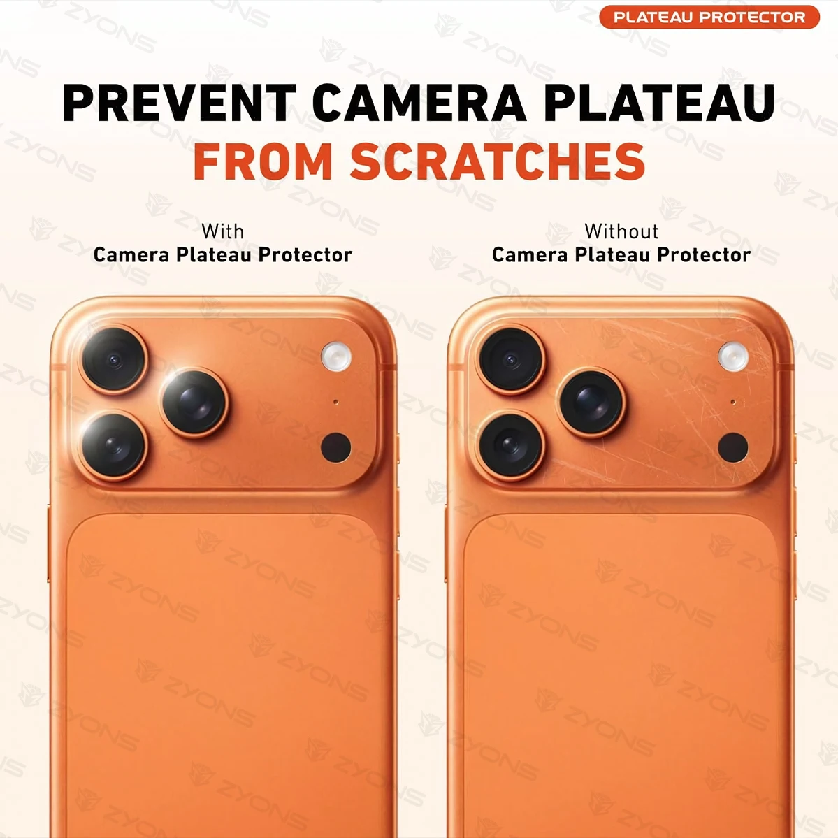 3pcs Matte Lens Base Protector Fit iPhone 17 Pro Max/Pro/Air/17 Back Lens Glass Protective Cap, Anti-Glare, Anti-Fingerprint