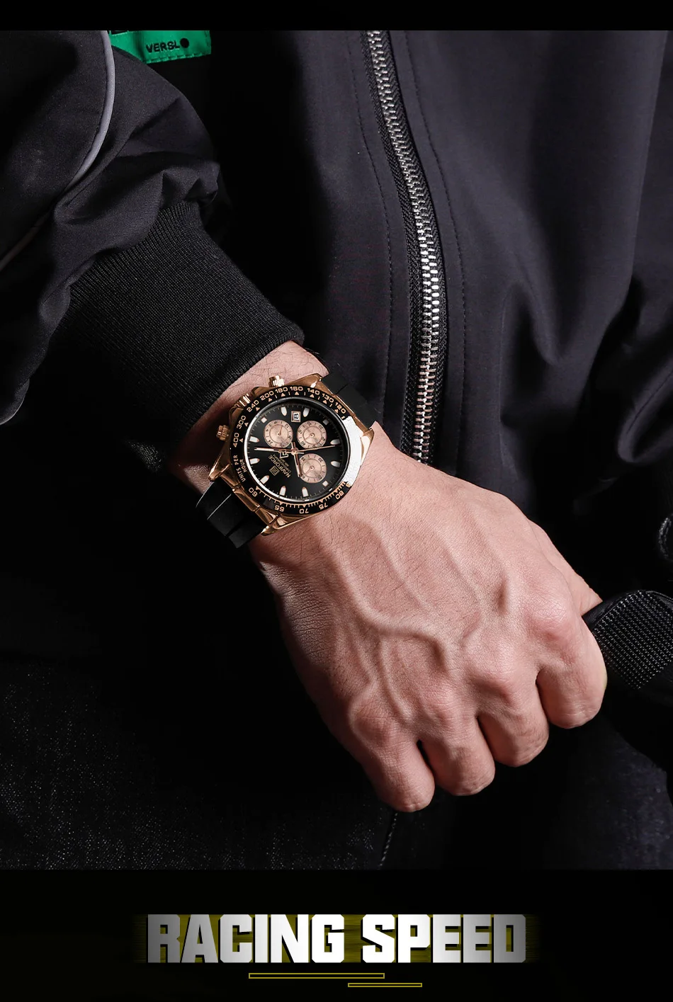 Original Brand NAVIFORCE New Men's Quartz Clock Silicone Strap Chronograph Luminous Watch Relogio Masculino Package Gifts 2026