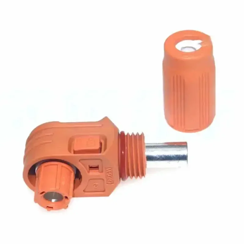 350A Single Core Energy Storage Connector 60-450A Copper Busbar Thread High Curren Terminal Block Wall Mounted Power Output Plug