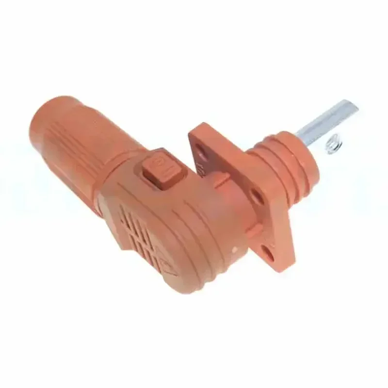 350A Single Core Energy Storage Connector 60-450A Copper Busbar Thread High Curren Terminal Block Wall Mounted Power Output Plug
