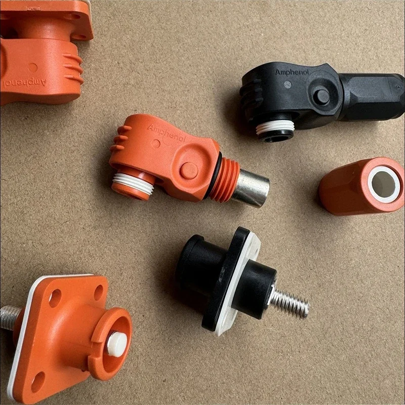 Amphenol 120A New Energy Storage Quick Connect Single Core Terminal Adapter Waterproof 120A Plug and Socket Connector Adapter
