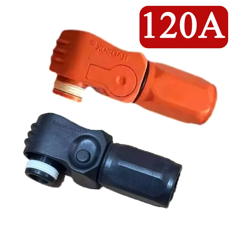 Amphenol 120A New Energy Storage Quick Connect Single Core Terminal Adapter Waterproof 120A Plug and Socket Connector Adapter