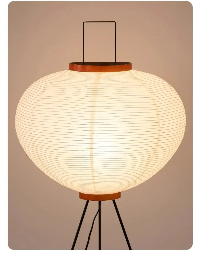 Noguchi Akari Rice Paper Floor Light Japanese Table Desk Lamp with E27 Bulb