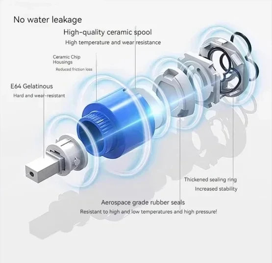 Bathroom Shower Faucet Mixing Valve Shower Shower Set Bathtub Mixing Switch Triple Hot and Cold Faucet Shower Faucet