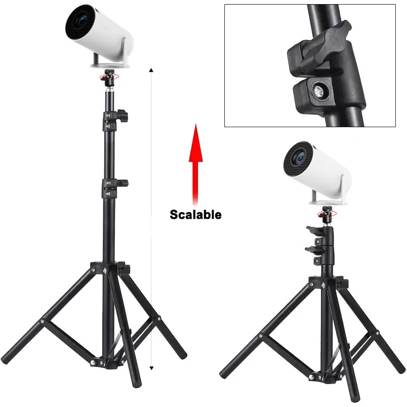 DITONG 110/160cm Universal Portable Bracket for magcubic HY300 pro Projector Tripod Stand Mount for magcubic HY320mini projector