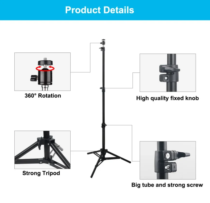 DITONG 110/160cm Universal Portable Bracket for magcubic HY300 pro Projector Tripod Stand Mount for magcubic HY320mini projector