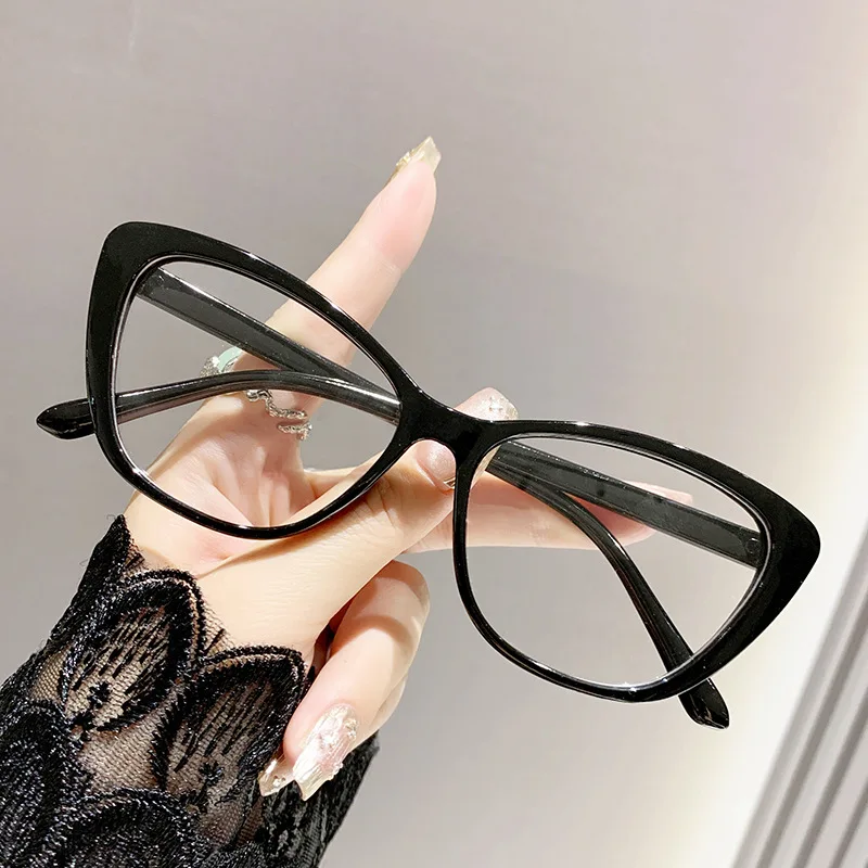 Cat Eye Reading Glasses For Women Anti Blue Light For Reading Presbyopia Eyewear Retro Hyperopia Eyeglasses +1.0 +1.5 +2.5