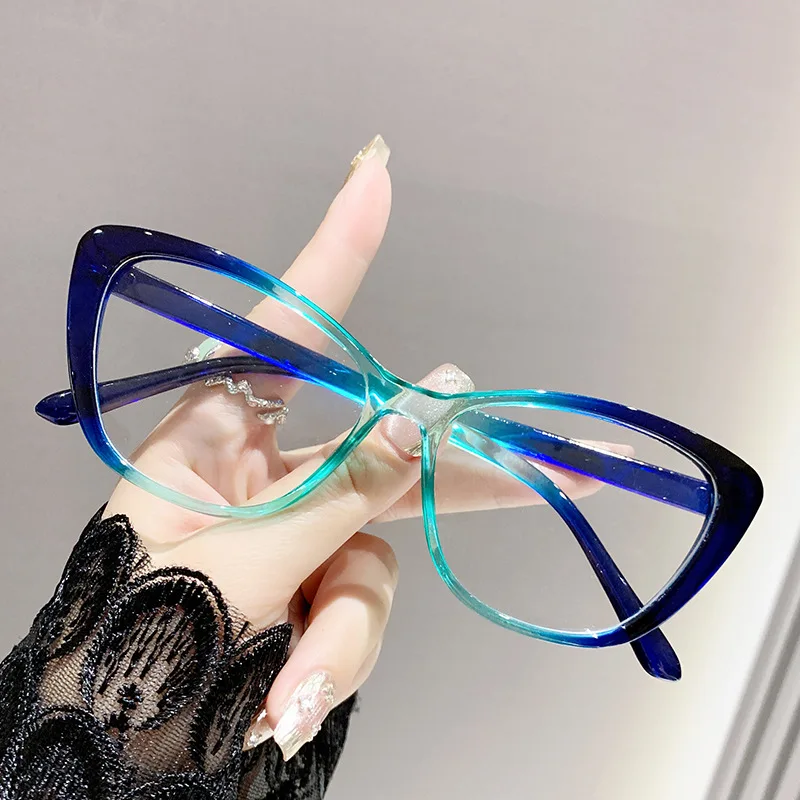 Cat Eye Reading Glasses For Women Anti Blue Light For Reading Presbyopia Eyewear Retro Hyperopia Eyeglasses +1.0 +1.5 +2.5