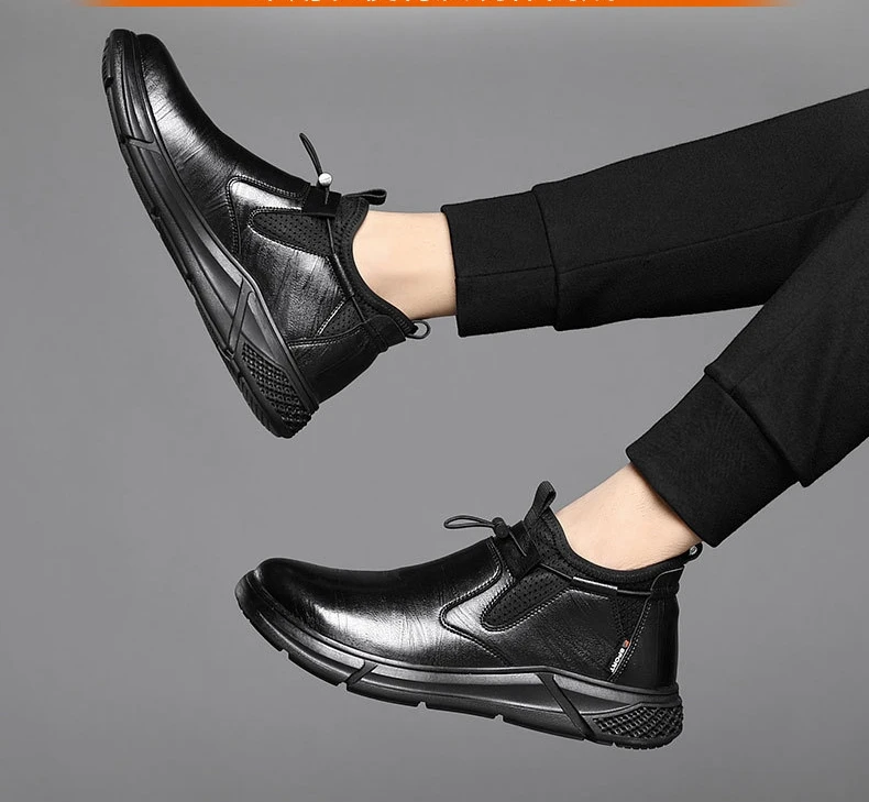 Fashion Safety Shoes Men's Work Steel Toe Caps Male Indestructible Protective Shoes Puncture-Proof Security Footwear Work Boots