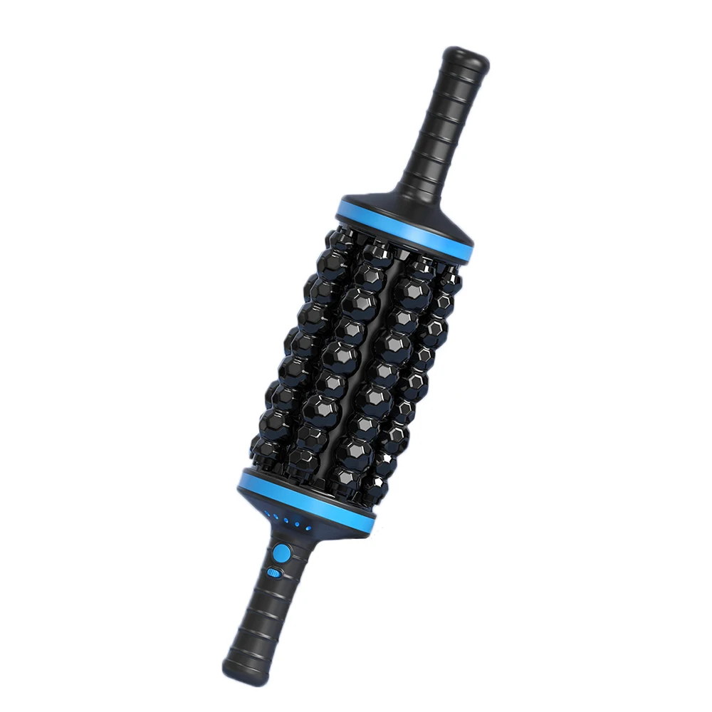 Electric Massage Roller Muscle Relaxation Fascia Roller Massager Fitness Body Rolling Percussive Massager Foot Leg masajeador