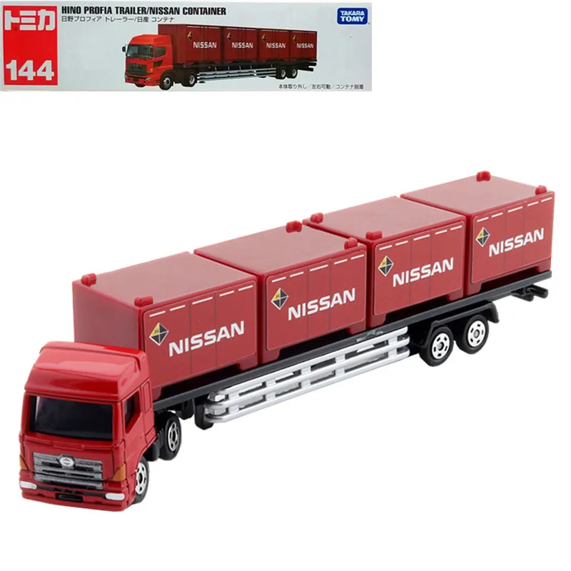 Takara Tomy Tomica Long Type Diecast Truck Car Model Toy Simulation Vehicle Mobile Machinery Shop Gifts for Boys Children