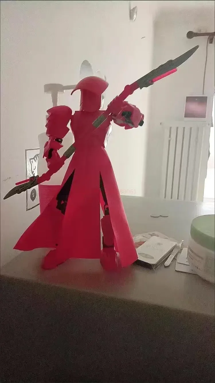 452pcs Star War Anime Figure Battle With Lightsabers Model Dolls Mandalorian Assembling Handmade Ornaments Decor Boy Toy Gift