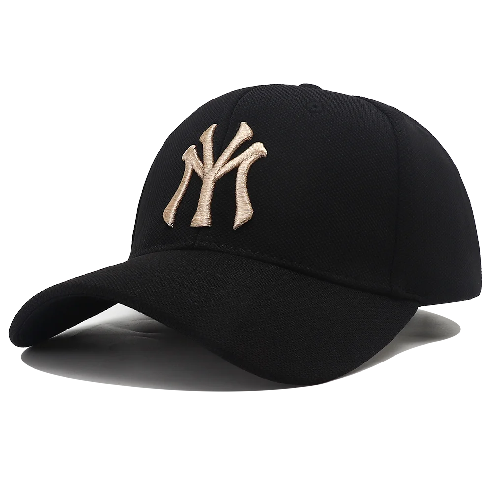 Fashion Letter Embroidery Baseball Cap Snapback Female Male Sun Visor Hat Unisex Adjustable Cotton Trucker Hats for Women Men