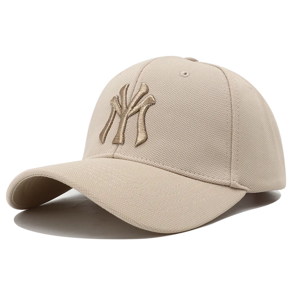 Fashion Letter Embroidery Baseball Cap Snapback Female Male Sun Visor Hat Unisex Adjustable Cotton Trucker Hats for Women Men