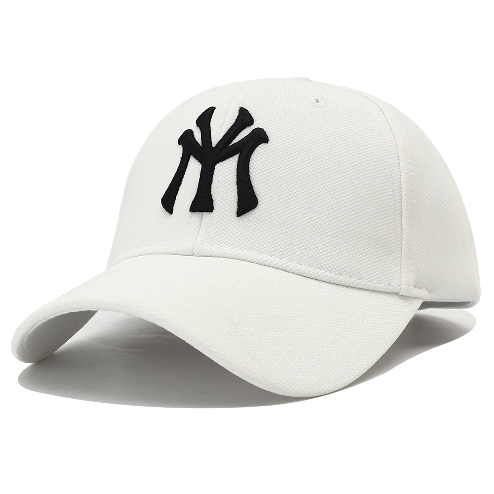 Fashion Letter Embroidery Baseball Cap Snapback Female Male Sun Visor Hat Unisex Adjustable Cotton Trucker Hats for Women Men