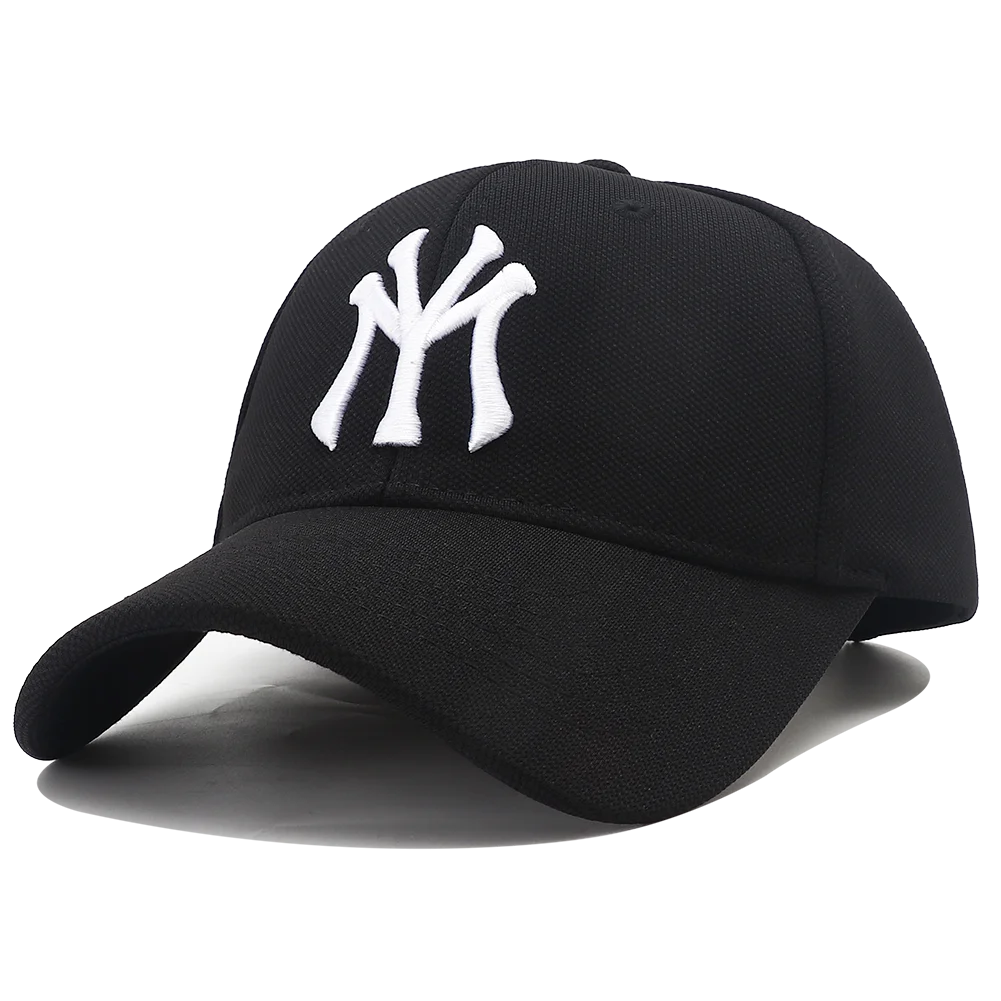 Fashion Letter Embroidery Baseball Cap Snapback Female Male Sun Visor Hat Unisex Adjustable Cotton Trucker Hats for Women Men