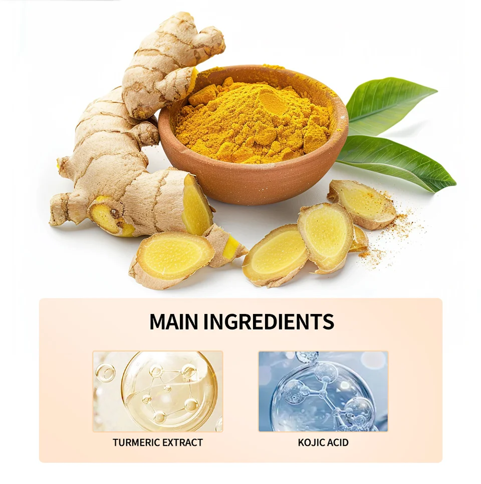 Lakerain 100ml Turmeric Cleansing Mousse Brightening Face Wash Foam Face Cleanser Oil Control Blackhead Remover Skin Cleansing