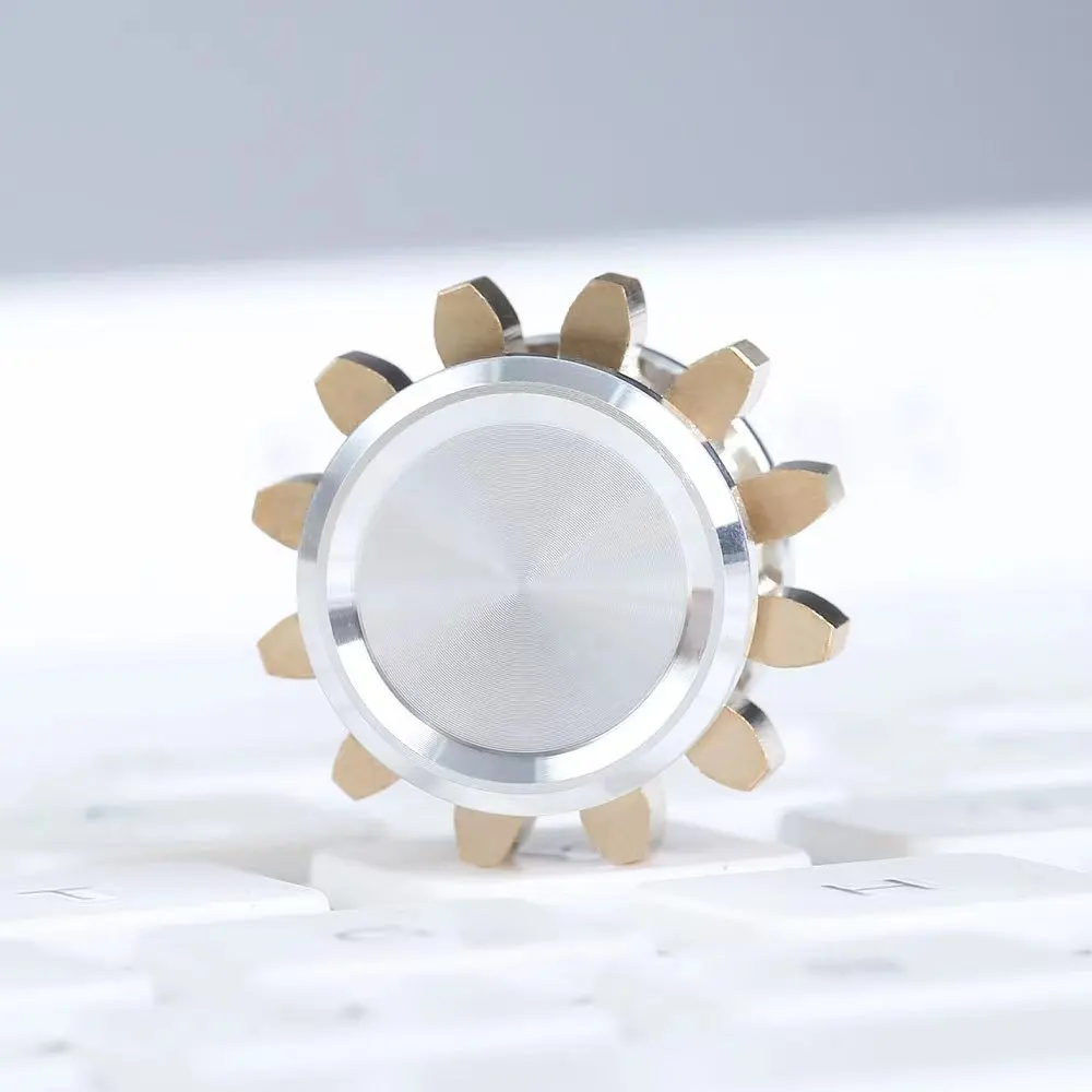 Mini Metal Gear Gyroscope Toy Fidget Spinner Antistress Portable Adults Stress Reliever Autism ADHD Kids Birthday Gift