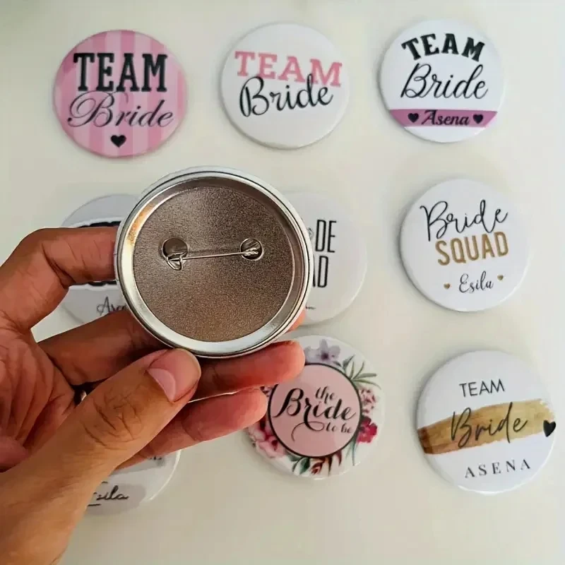 Anime D-Doki Doki Literature Club! Brooches Stylish Ornament Pins Exquisite Round Badge Bag Accessories Jewelry Gifts
