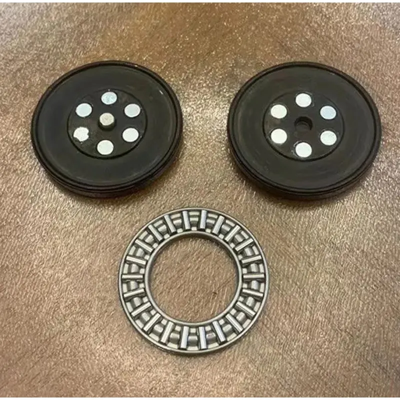 Metal EDC Magnetic Coins Gyro Adult Fidget Sensory Anti Stress Hand Spinner Anxiety Stress Relief Office Funny Toy Gift