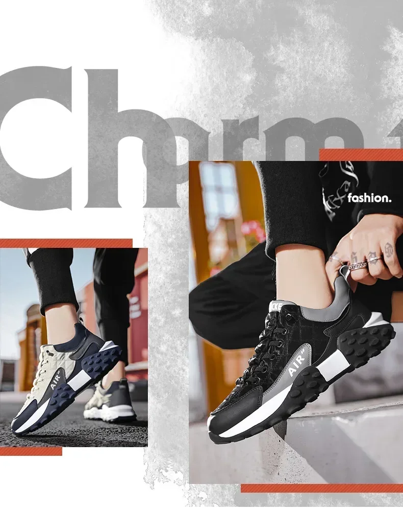 Men Shoes Platform Male Sneakers Vulcanized Shoes for Men Casual Running Shoes Large Size 45 46 Hot Sapatos Masculinos