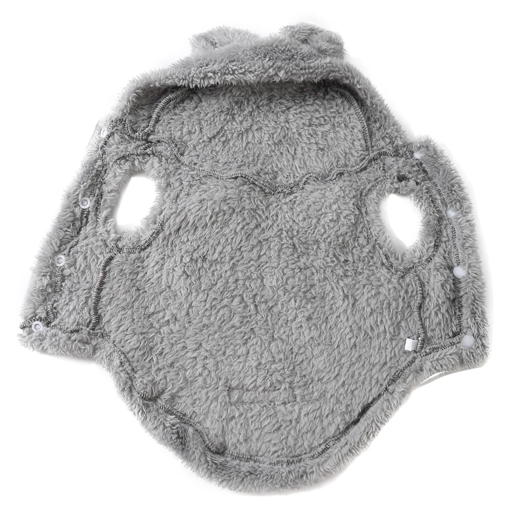 Soft Fleece Pet Dog Coat For Small Medium Dogs Cats Winter Warm Puppy Hoodie Sweater French Bulldog Jacket Chihuahua Clothes