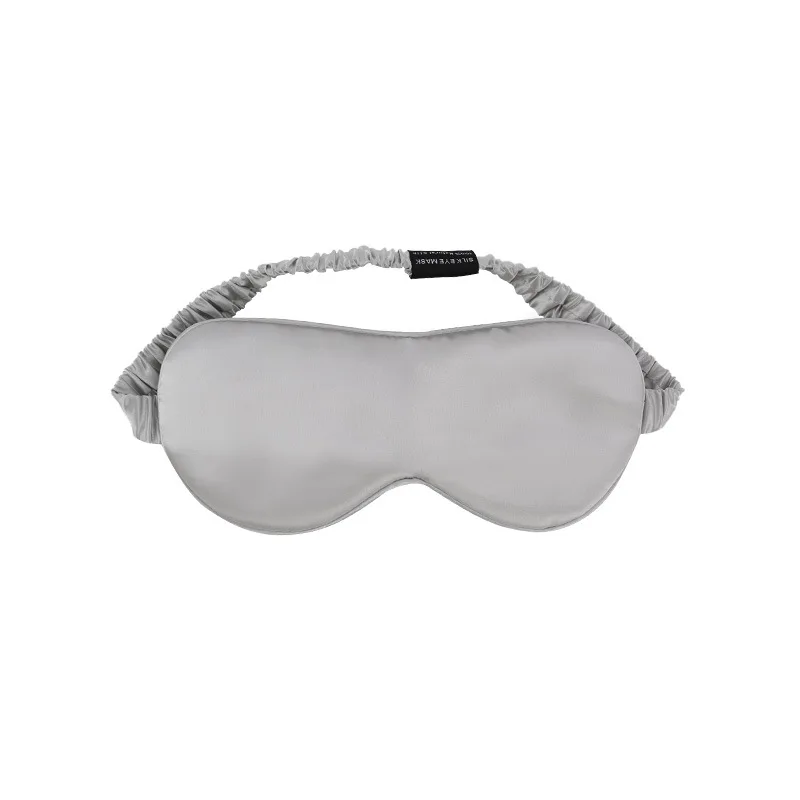 Birdtree,OEKO-TEX,22MM 100% Silk Eye Patch Shading Sleep Eye Mask,Double-layer Silk,Solid Travel Relax Cover Eyeshade A61220JF