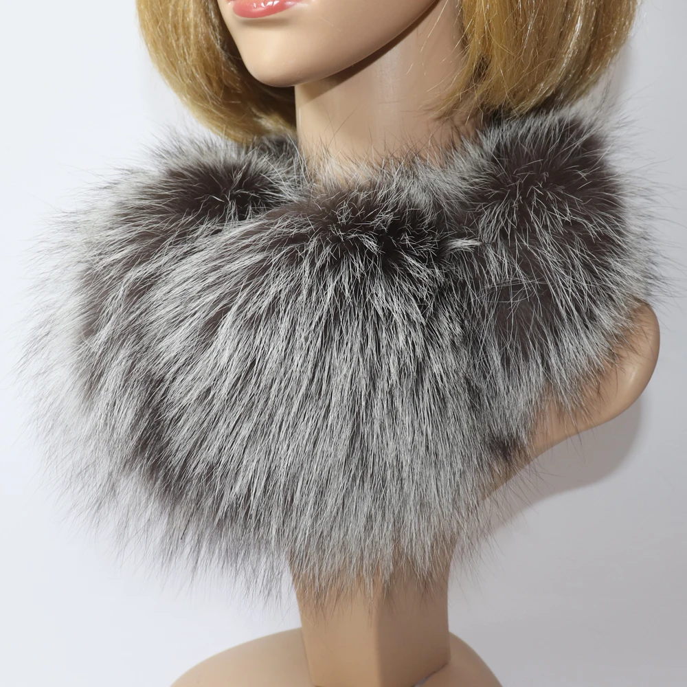 Real Fox Fur Earmuffs For Winter Women Warm Natural Raccoon Fur Earmuffs Girls Ear Warmer Genuine Fur Scarves Plush Ear Muff