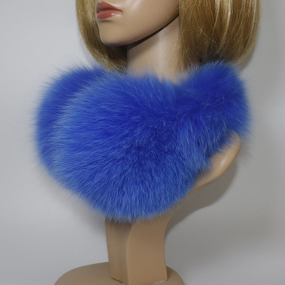 Real Fox Fur Earmuffs For Winter Women Warm Natural Raccoon Fur Earmuffs Girls Ear Warmer Genuine Fur Scarves Plush Ear Muff