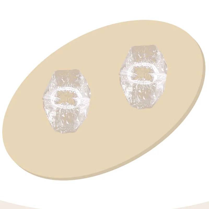 300Pcs Waterproof Earmuffs Disposable Earmuff Transparent Elastic Shower Hair Dye Protection Tool Shield Waterproof Earpack