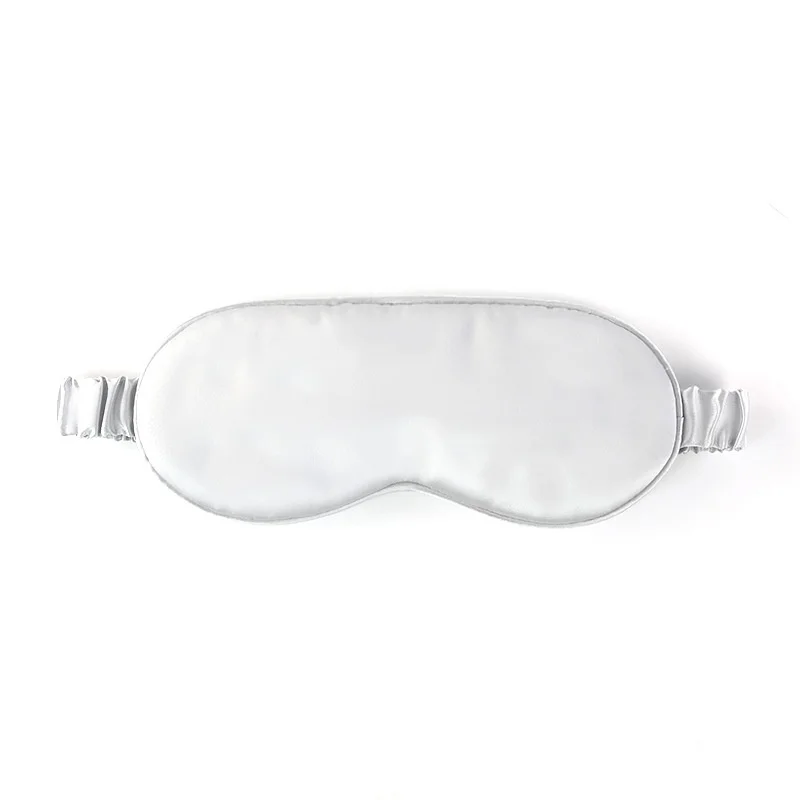 Birdtree,19MM 100% Silk Eye Patch Shading Sleep Eye Mask,Double-layer Silk,Plain Satin Travel Relax Cover Eyeshade A61217JF