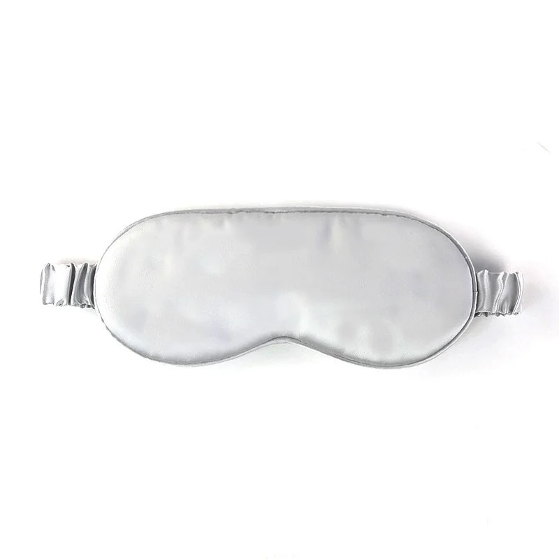 Birdtree,19MM 100% Silk Eye Patch Shading Sleep Eye Mask,Double-layer Silk,Plain Satin Travel Relax Cover Eyeshade A61217JF