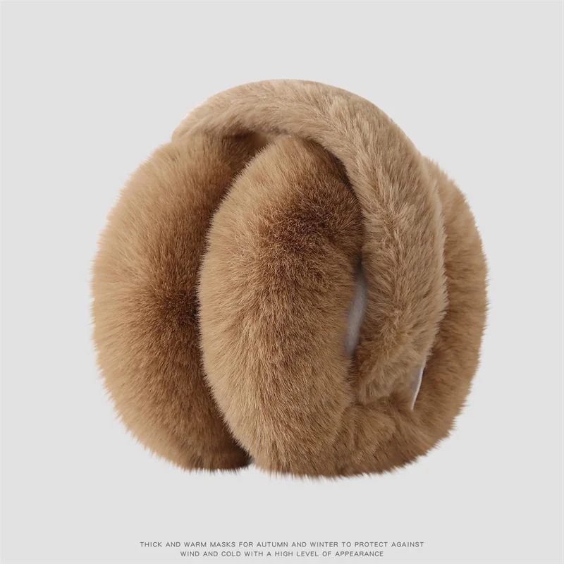 Winter Solid Soft Plush Ear Keep Warmer Earmuffs for Women Men Fashion Outdoor Sports Earflap Protection Ear-Muffs Ear Cover