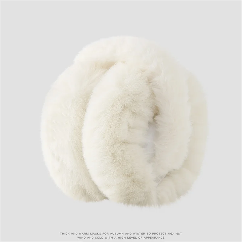 Winter Solid Soft Plush Ear Keep Warmer Earmuffs for Women Men Fashion Outdoor Sports Earflap Protection Ear-Muffs Ear Cover