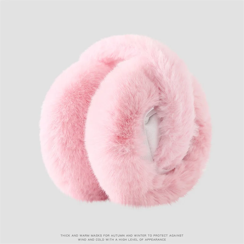 Winter Solid Soft Plush Ear Keep Warmer Earmuffs for Women Men Fashion Outdoor Sports Earflap Protection Ear-Muffs Ear Cover