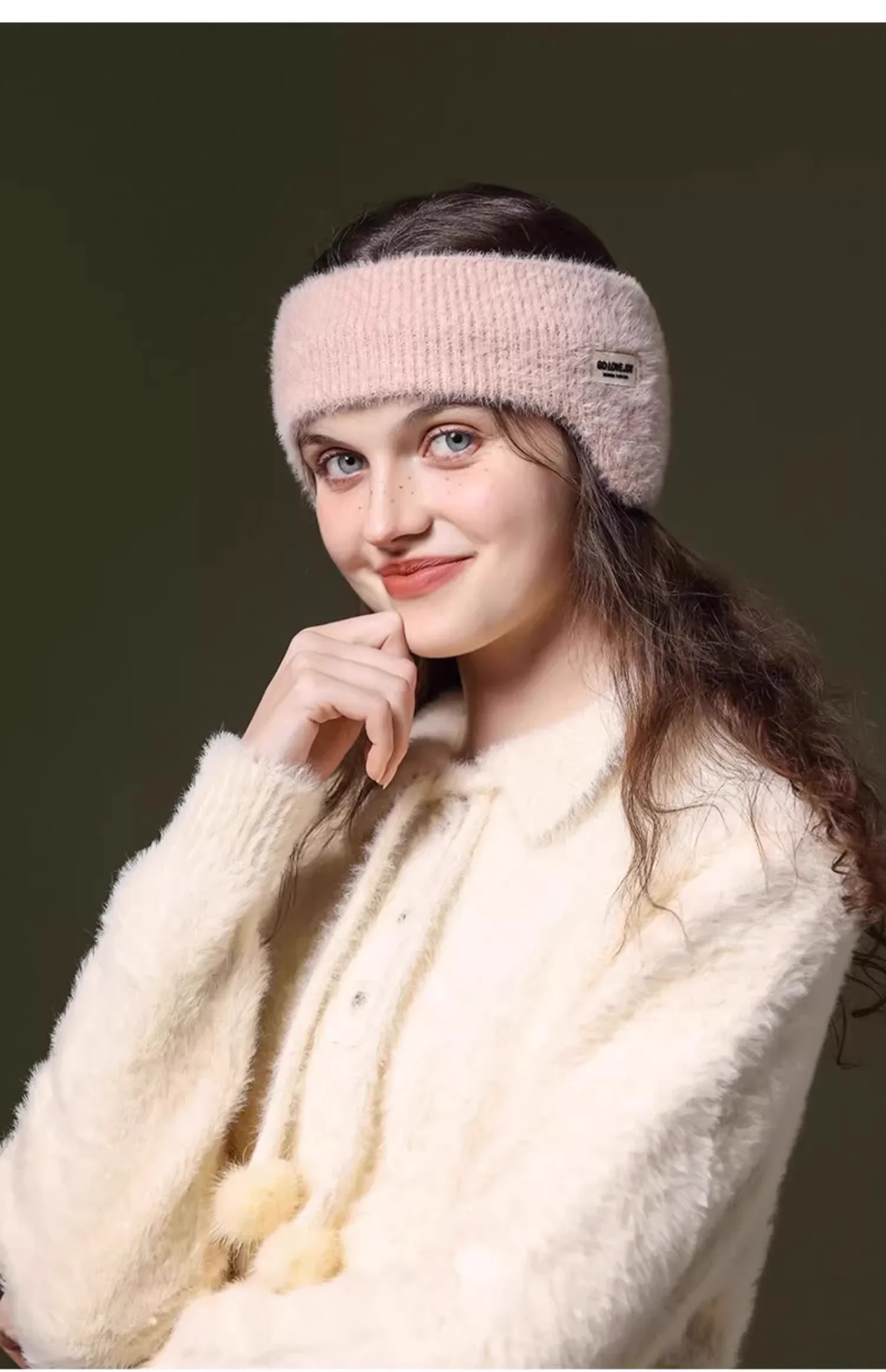 Winter Ear Warmer Earmuffs Headband Cute Hair Bands Outdoor Skiing Sport Thick Hairband For Women Men Headscarf Hair Accessories